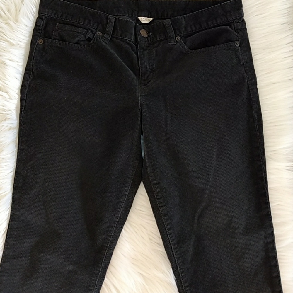 J.crew Toothpick Corduroy Pants Size 31 Gray